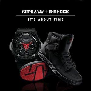 Casio NZ releases G-SHOCK x SUPRA 'It's About Time' collaboration